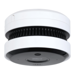 DH_HY-SAV849HAP-E - FISHEYE IP CON SENSORE DI FUMO INTEGRATO, 5MP, 2MM, IR20MT, H.265/H.264, WDR 90dB, AUDIO/MIC, Micro SD fino a 256GB, AI SPECIFICA PER RILEVAMENTO FIAMMA, ALARM 2IN/2OUT, 12V/PoE 400mAh