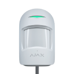 AJA_COMBIPROTECT-F-W - Rivelatore di movimento PIR e rottura vetri, filare via bus, colore bianco