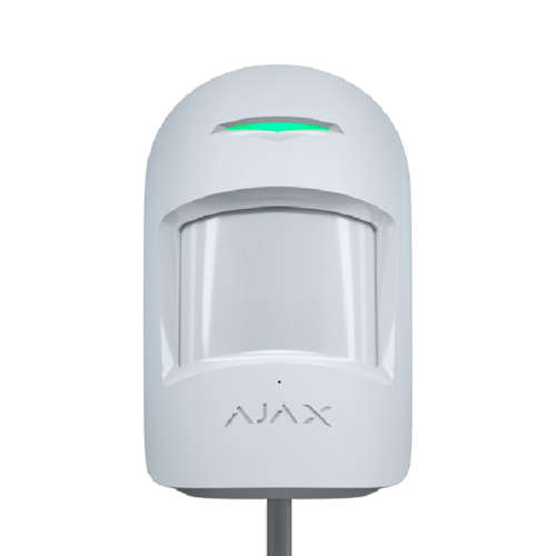 AJA_COMBIPROTECT-F-W - Rivelatore di movimento PIR e rottura vetri, filare via bus, colore bianco