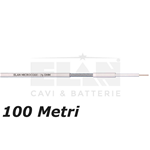 ELA_081591 - Cavo MicroCoassiale, RAME 100%, Uo=400V (Matassa da 100mt)