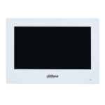 DH_VTH2621GW-P - Monitor interno 7" 1024x800 touch capacitivo, PoE, funzione campanello, colore bianco