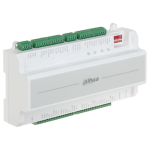 DH_ASC1202B-D - Controller per 2 porte. Supporta 4 reader wiegand o RS485. 8 ingressi (2 sensori,2 pulsanti,4 allarme) e 6 uscite relè (2 per serratura porta, 4 allarme).