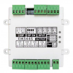 IN_EM344S - Modulo analogico indirizzato dotato di 4 ingressi supervisionati, di cui 2 programmabili come ingresso, ingresso per linea convenzionale o 4-20ma