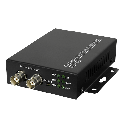 SF_BNC4K-HDMI - Convertitore da BNC (4K) a HDMI (FHD), alimentatore incluso