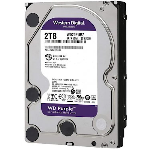 WD_02PURPLE - Hard Disk 3,5 2TB Western Digital Purple