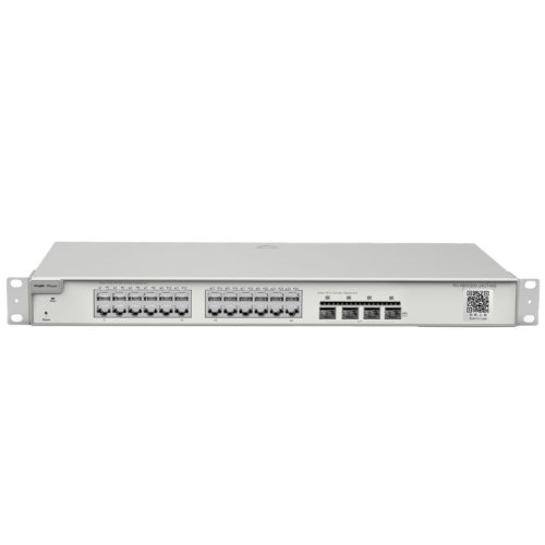 REY_RG-NBS3200-24GT4XS-P - Switch 24P PoE Gigabit, 4SFP 10Gbps, Managed L3, max 370W