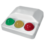 UTKRO320 - Spia a 3 led 12/24v, colori verde/giallo/rosso