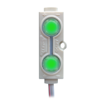 UTKRO200V - Spia led 12v, IP65, 17x45x10mm, colore verde