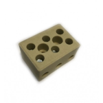 IN_BM_9518 - Morsettiera ignifuga in steatite 4mm² 3 poli
