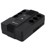 VT_UPS600VA-6 - UPS 600VA 360W, 6 uscite schuko (3 bypass), 1 batterie 12V 7AH, AUTO-START