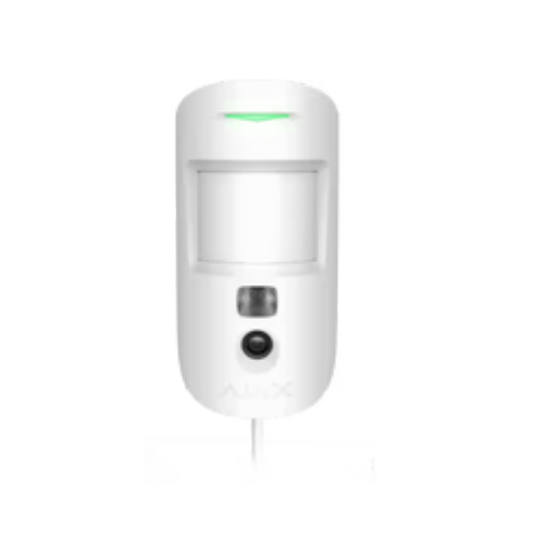 AJA_MOTIONCAM-F-W - Rilevatore di movimento FIBRA con fotocamera integrata, colore bianco