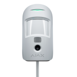 AJA_MOTIONCAM-F-PHOD-W - Rilevatore di movimento FIBRA con fotocamera integrata PHOD, colore bianco