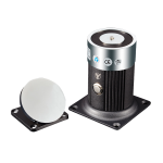 VT_YD-602L - Elettromagnete 180kg (1800N) con piastra snodabile con pulsante manuale, 12/24Vdc