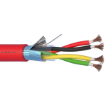 ELA_284101R - Cavo Incendio Schermato 2x2x1.00 TW, RAME 100%, LSZH, Uo=400V, EN50200 (PH120) (Matassa da 100mt)