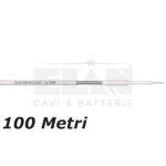 ELA_081591 - Cavo MicroCoassiale, RAME 100%, Uo=400V (Matassa da 100mt)