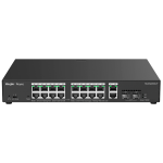 REY_RG-ES220GS-P - Switch Reyee, Managed, Gigabit, 16PoE+, 2 Uplink, 2 Uplink SFP, 250W MAX, rack