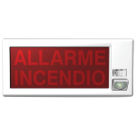 IN_ESS022 - Targa Ottico-acustica con isolatore 240 indirizzi 92dB