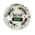 IN_ESB1011 - Segnalatore acustico autoindirizzato bianco A BASSO CONSUMO, completo di base EB0010.  240 indirizzi completo di isolatore.