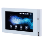 AKU_AK-S562-S-WHITE - Postazione videocitofonica interna 7" IP, per installazione su parete, colore bianco