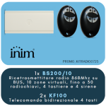 PROMO_KITRADIO0725 - 1x IN_BS200/10 + 2x IN_KF100