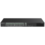 REY_RG-ES228GS-P - Switch 24P Gigabit, Managed L2+, 24PoE+, 370W max, 2RJ45 Uplink, 2SFP 1Gbps Combo