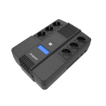 BD_SAM-4631 - UPS 600VA 360W, 6 uscite schuko (3 bypass), 1 batterie 12V 7AH, display