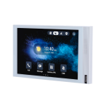 AKU_AK-S563-WHITE - Postazione videocitofonica interna 8" IP con Android 12, bianco