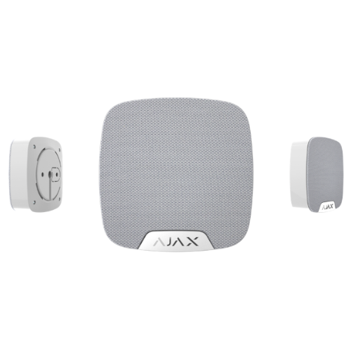 AJA_HOMESIREN-W - Sirena wireless per interni, colore bianco