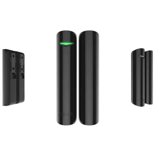 AJA_DOORPROTECT-B - Contatto magnetico via radio con 1 ingresso ausiliario, colore nero