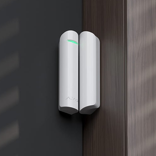 AJA_DOORPROTECT-PLUS-W - Contatto magnetico radio con ingresso contaimpulsi, colore bianco