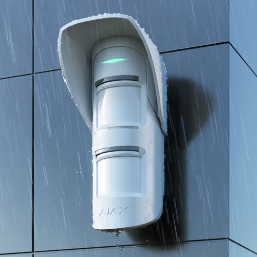 AJA_HOOD-MPO-W - Tettuccio per il rilevatore "MotionProtect Outdoor"