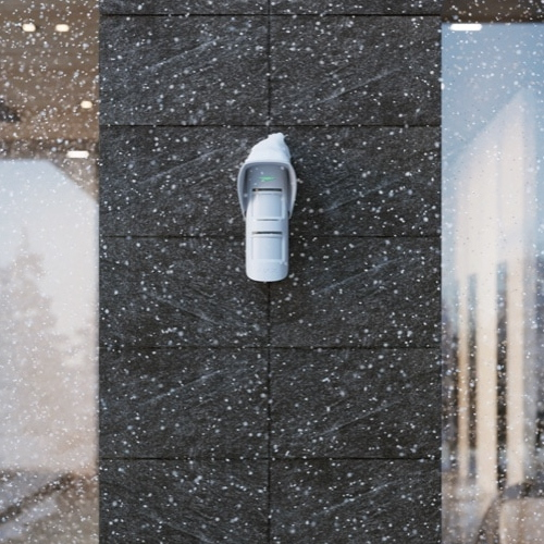 AJA_HOOD-MPO-W - Tettuccio per il rilevatore "MotionProtect Outdoor"