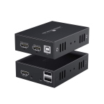 HDMI-KVM-EXT-50M - Extender HDMI KVM USB con uscita HDMI Loop, 1080p, con CAT6 fino a 50m e con CAT5e fino a 40m