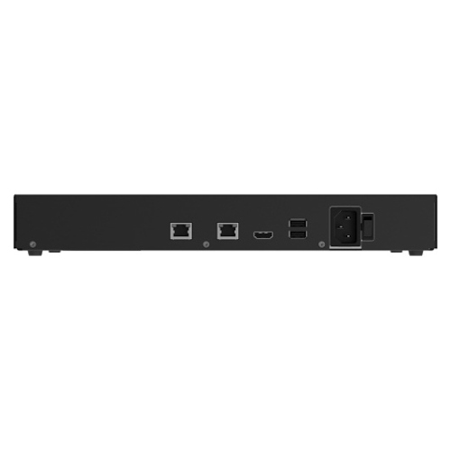 AJA_NVR-H2DAI2GAC-S-8CH-B - NVR 8Ch, 12MP, H.265, 384Mbps, AI (SU ONVIF) FINO A 8 CANALI, 2 HDD MAX 24TB CAD., HDMI 4K, 3USB, 2RJ45, nero