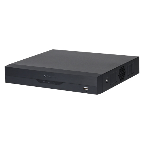XS_XVR6104T-4KL-WIZ - XVR 4Ch+4IP, 8MP, 7fps, H.265+, 64Mbps, WIZSENSE + ACUPICK, 1 HDD MAX 16TB CAD., AUDIO 1IN/1OUT, HDMI/VGA