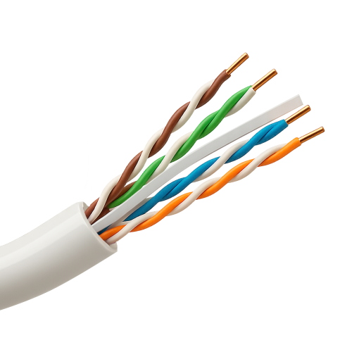VT_UTP6-305-BC-LSZH-Dca - UTP CAT6 LSZH, Dca, 4x2x24AWG, Uo=400V, RAME 100% (MATASSA da 305 mt)