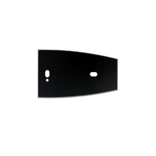 KSI2200001.300 - Placca di fissaggio nera per lettore volo su scatola DIN503