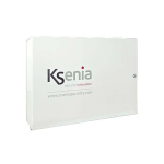 KSI7401000.010 - Box metallico bianco con tamper per gemino (scheda+auxi+batteria)