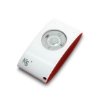KSI7700000.008 - Telecomando 868MHz/bidirezionale dettaglio rosso opera wls