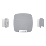 AJA_HOMESIREN-W - Sirena wireless per interni, colore bianco