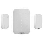 AJA_KEYPAD-PLUS-W - Tastiera touch wireless con lettore di tessere e tag contactless, colore bianco