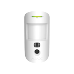 AJA_MOTIONCAM-W - Rilevatore di movimento wireless con fotocamera integrata, colore bianco