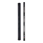 POL_PLUS_SMA_9420_RX_220V - Colonna TERMINALE 4 doppie ottiche RX H 200 cm (alimentatore 230Vac e batteria 12V 2Ah inclusi)