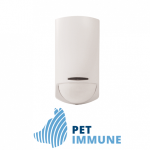 IN_QIRP200W - Rivelatore infrarosso passivo da interno via radio bidirezionale. Immune agli animali fino a 25 Kg circa. Copertura 12m.