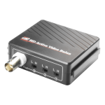 VT_BA615A-RX - BALUN ATTIVO SINGOLO CANALE HD (RICEVITORE)