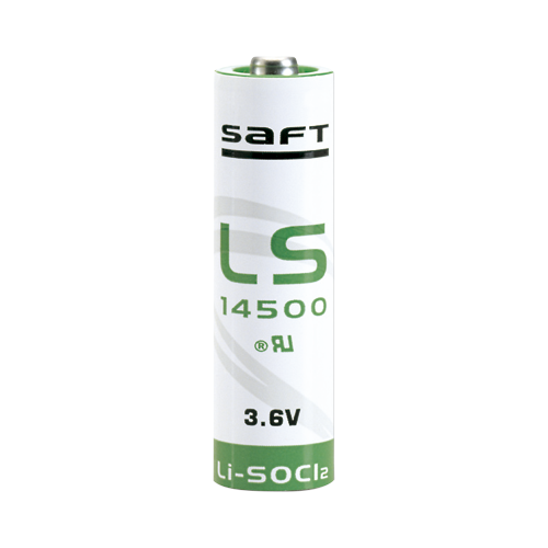 VT_BATT-LS14500-S - Batteria LS14500, formato AA, litio, 3.6V, 2600mAh