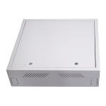 VT_RACK-WALL - ARMADIO DVR, METALLO, BIANCO, DOPPIA CHIAVE, 580x546x150MM, ATTACCO VESA