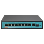 VT_SW1008-GF-120-HIPOE - Switch Gigabit 8P PoE+, HIPoE, max 120W