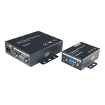 VT_VGA-EXT - Extender VGA+audio, 1080p, fino a 100m, su CAT5 UTP