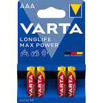 VAR_AAA_ROSSA - Batteria ministilo AAA max power blister 4 pezzi